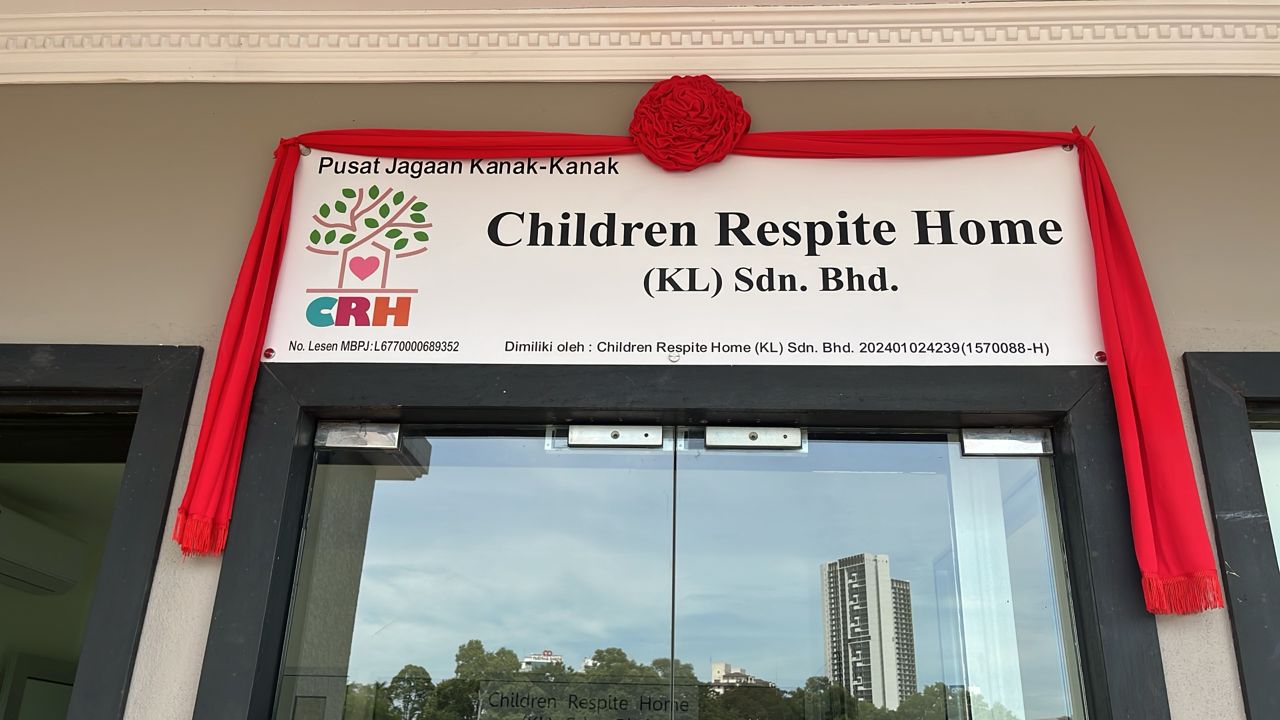 Noriko visit at Children Respite Home